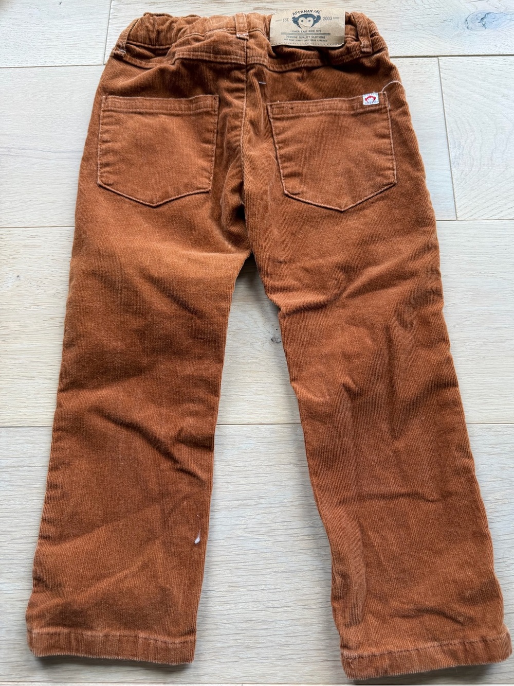 Appaman Boys Rust Corduroy Pants Size 4T - Picture 2 of 6